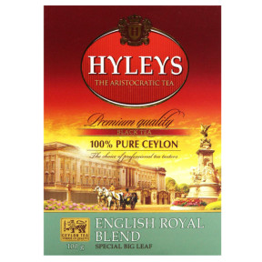 Чёрный чай Hyleys Английская Королевская смесь крупнолистовой, 100 г